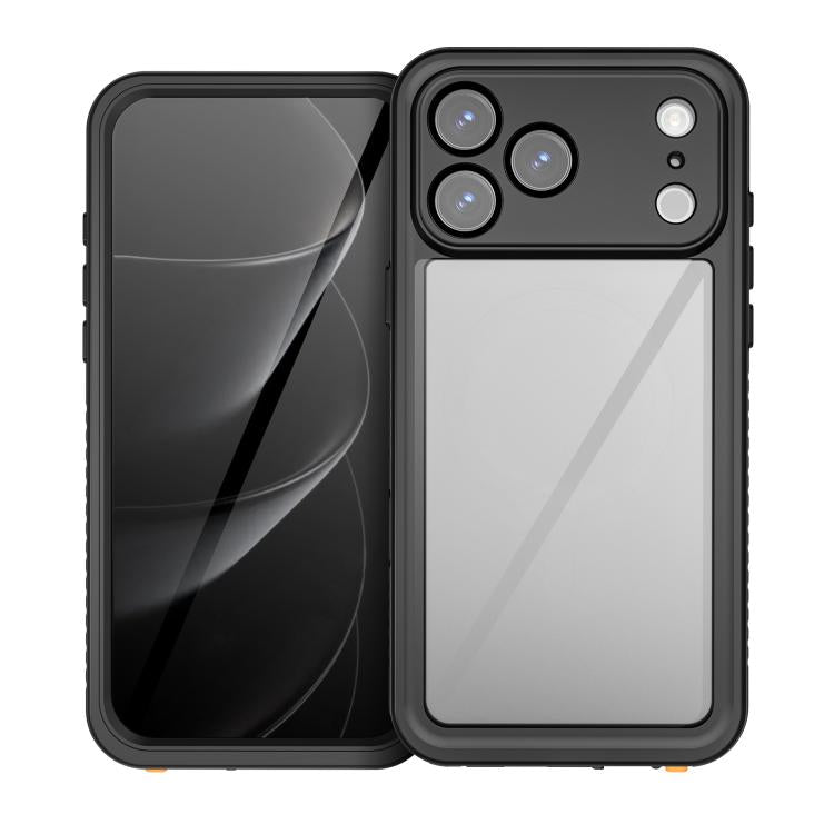 Funda impermeable RedPepper para iPhone 17 Pro Max (negra)