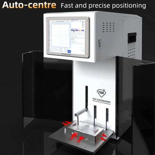 Laser Machine Tbk 958Z 5W Remove LCD Screen Frames with Violet Light USA Plug