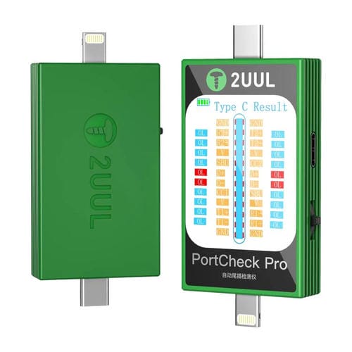 Automatic Rear Plug Detector with Lighting Interface and Type C 5 V 2 A 2Uul Pw31 Portcheck Pro