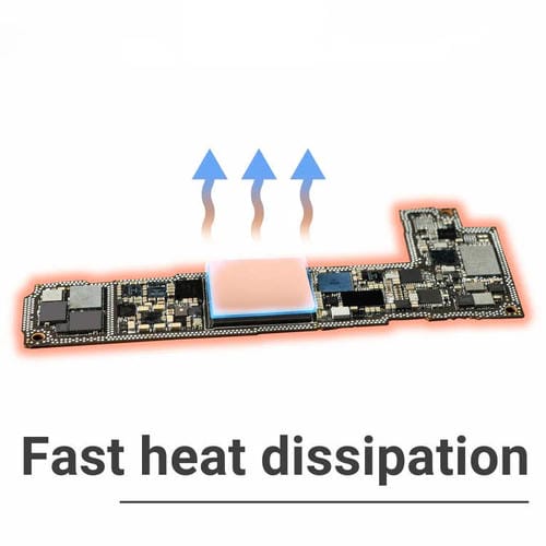 Silicone Heat Sink CPU Pad 2Uul SC09 (17x15x1.5mm)