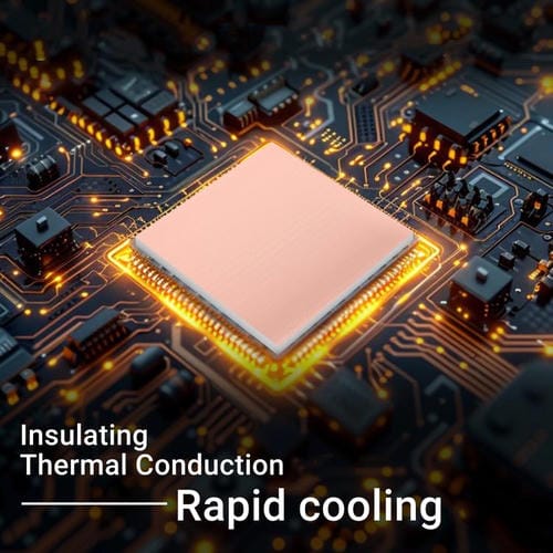 Silicone Heat Sink CPU Pad 2Uul SC09 (17x15x1.5mm)