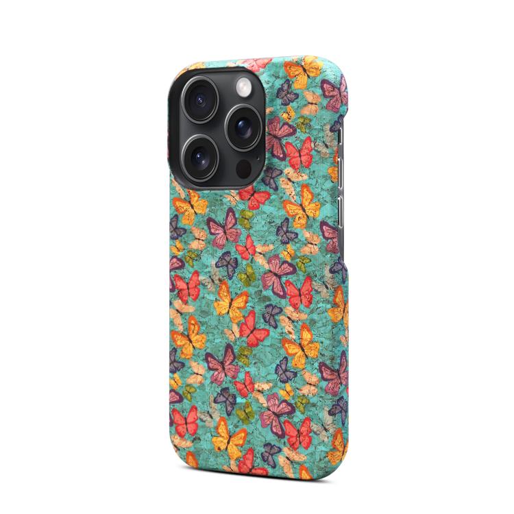 Funda para iPhone 16 Pro Denior A16 Flower Language Series Magsafe para PC (Mariposas)