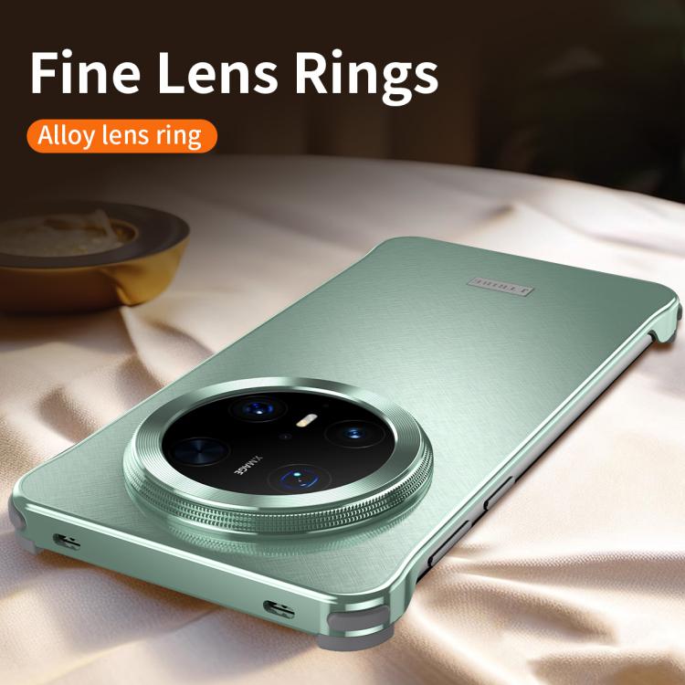 Funda de Metal Microesmerilado para Huawei Mate 70 (Verde)