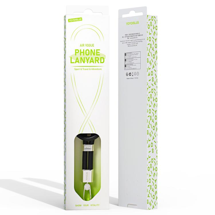 Cordón para Teléfono Yoyoisles Air Vogu con Bandolera (Negro)
