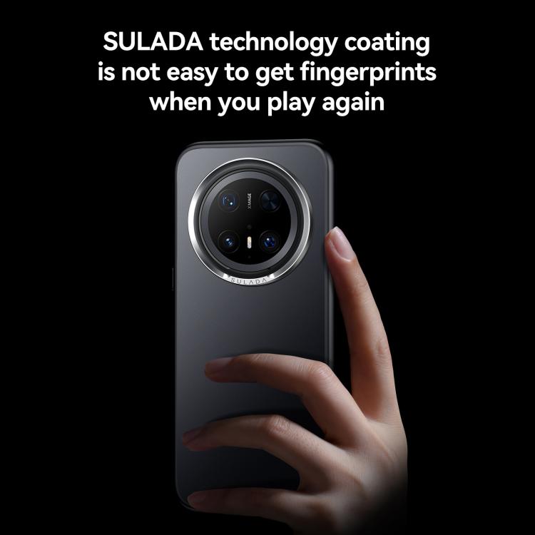 Funda para Teléfono Sulada Skin Feel Matte a Prueba de Golpes para Huawei Mate 70 (Gris)