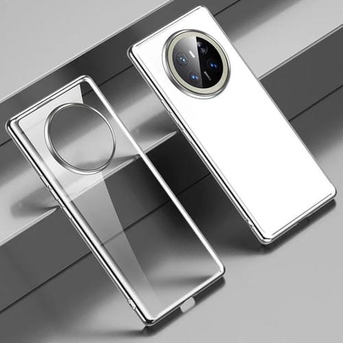 Funda Híbrida TPU para Huawei Mate 70 con Borde Silicona Elástica y Protección Completa (Transparente)