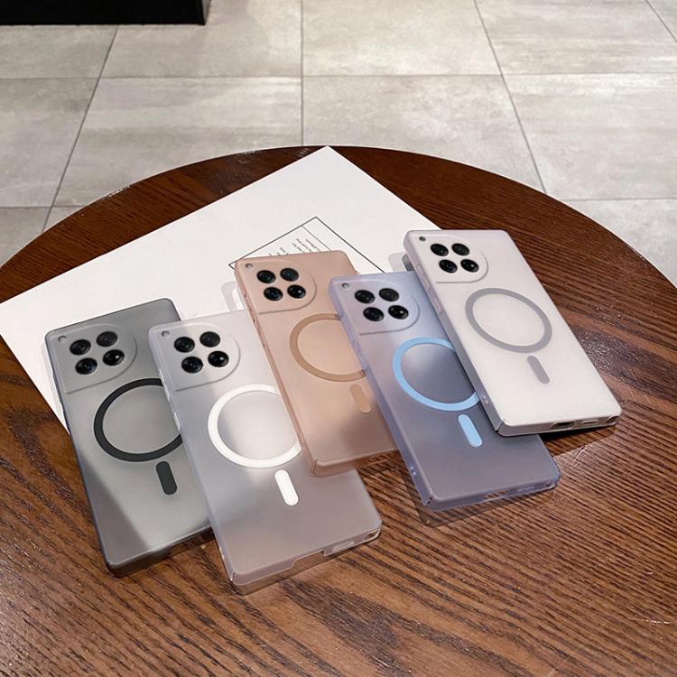Funda para Teléfono OnePlus 12 con Protección Contra Frío y Hielo (Transparente y Negra)