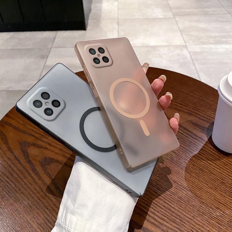 Funda para Teléfono Ice Fog Magsafe con Orificio Fino para Huawei Nova 8 Se (Gris Titanio)