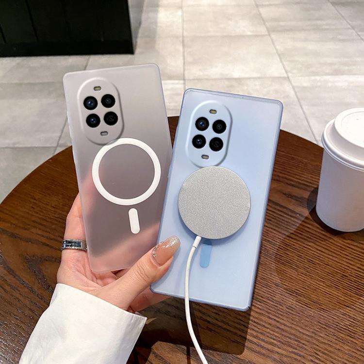 Funda para Teléfono Huawei Nova 13 Pro con Orificio Fino y Protección Niebla Hielo Magsafe (Dorada)