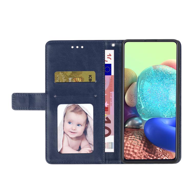 Funda de Cuero con Tapa y Patrón en Forma de Y para Infinix Hot 50 Pro 4G (Azul)