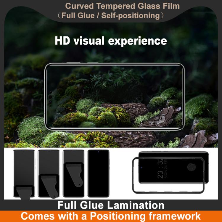 Película de Vidrio Templado Curvo Imak 3D para Huawei Mate 70 Pro con Pegamento Completo