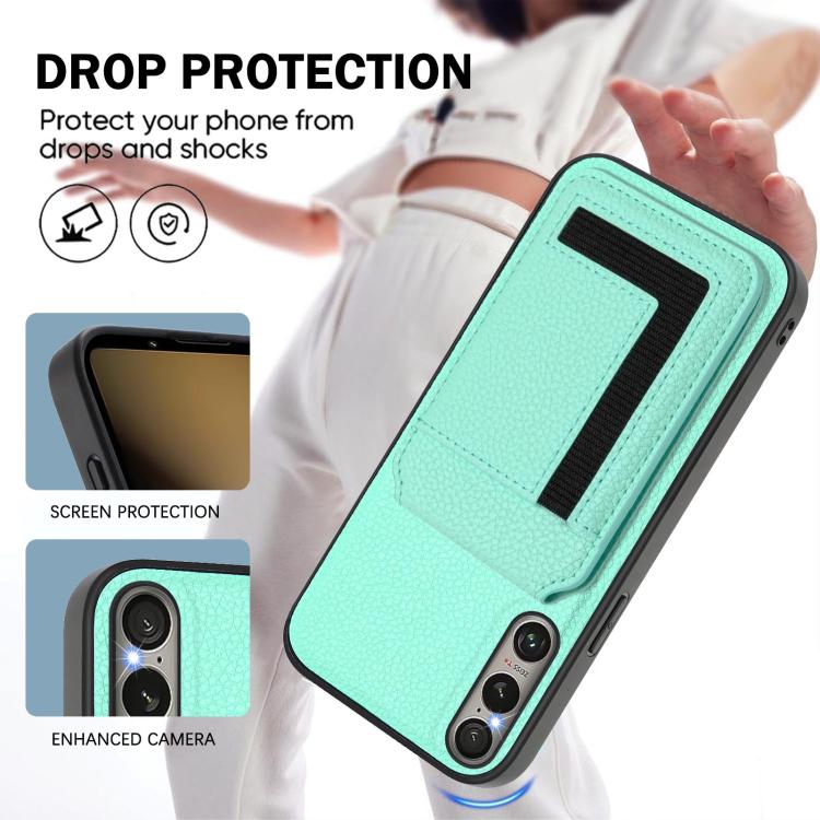 Funda para Sony Xperia 1 Vi Cx01 con Tarjetero Magnético Magsafe Desmontable (Verde Menta)