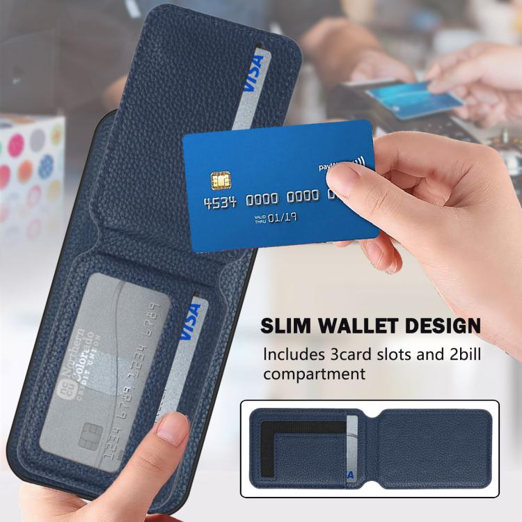 Funda para Sony Xperia 1 Vi Cx01 con Tarjetero Magnético Desmontable Magsafe (Azul Oscuro)