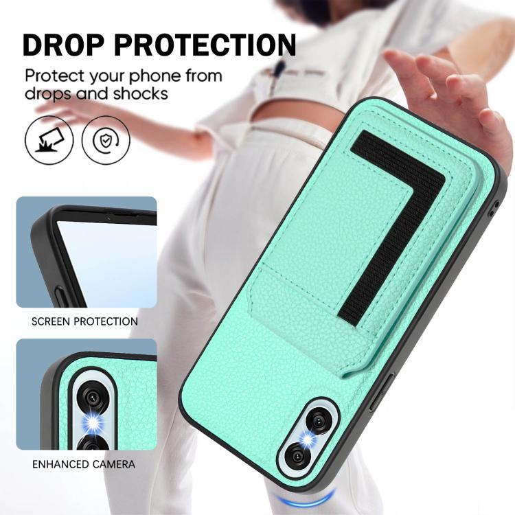 Funda para Sony Xperia 10 Vi Cx01 con Tarjetero Magnético Desmontable Magsafe (Verde Menta)