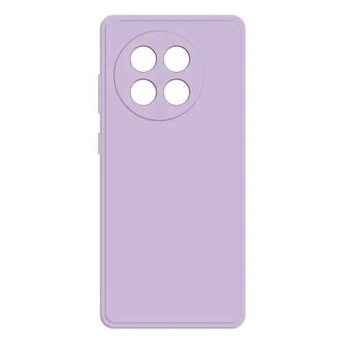 Funda de Silicona Líquida Imitación para OnePlus 13R (Morada)
