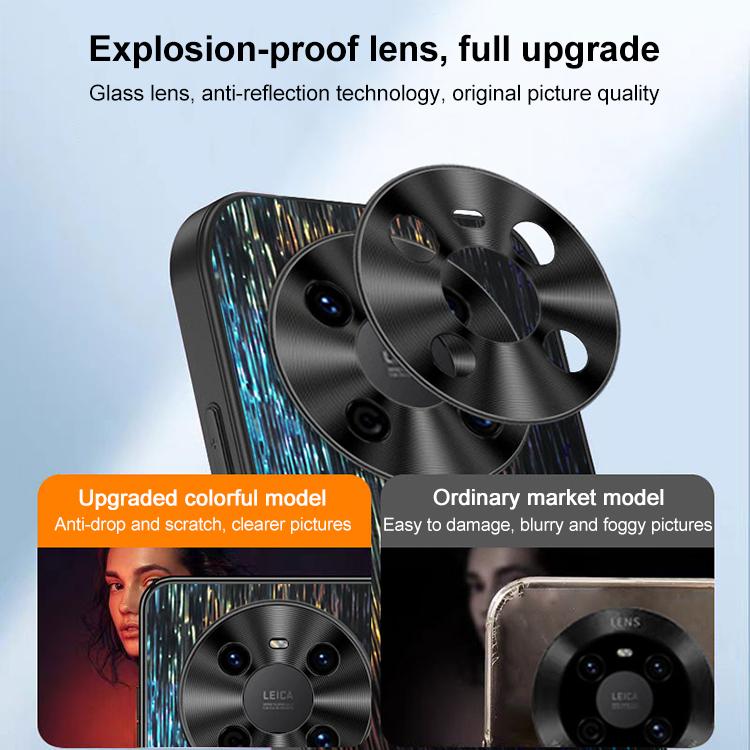 Funda Acrílico Huawei Mate 40 Pro a Prueba de Golpes (Negra)