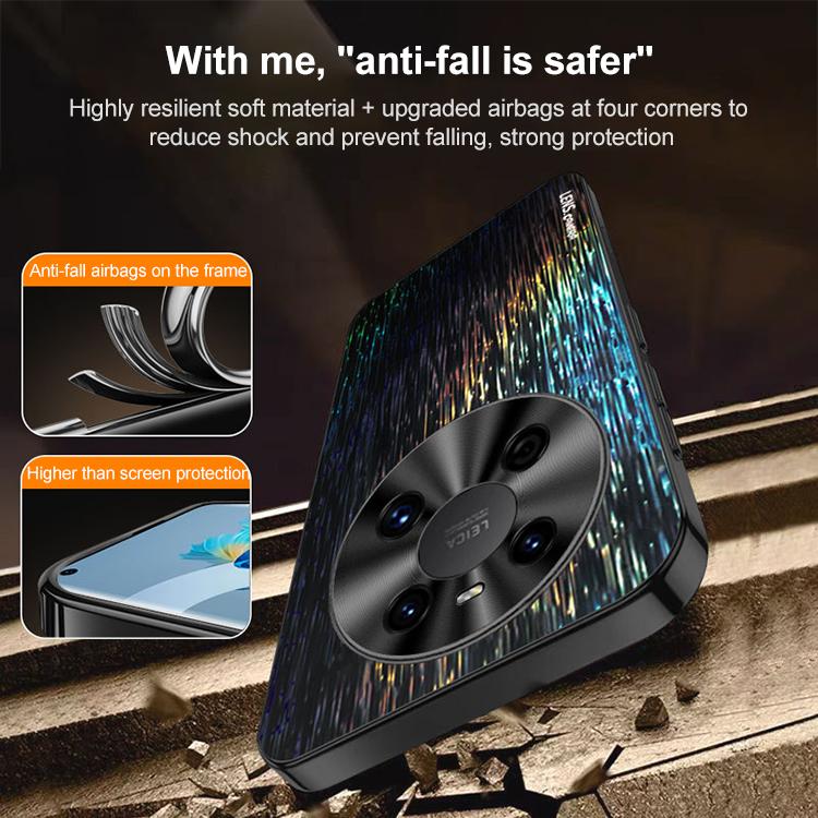 Funda Acrílico Huawei Mate 40 Pro a Prueba de Golpes (Negra)