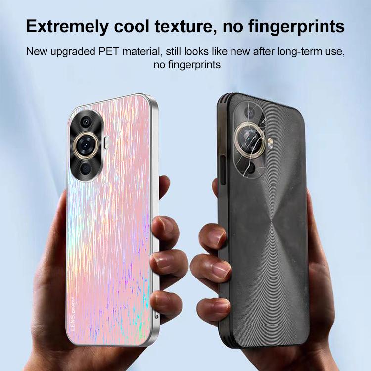 Funda Acrílico Ultra Brillante a Prueba de Golpes para Huawei Nova 11 (Negra)