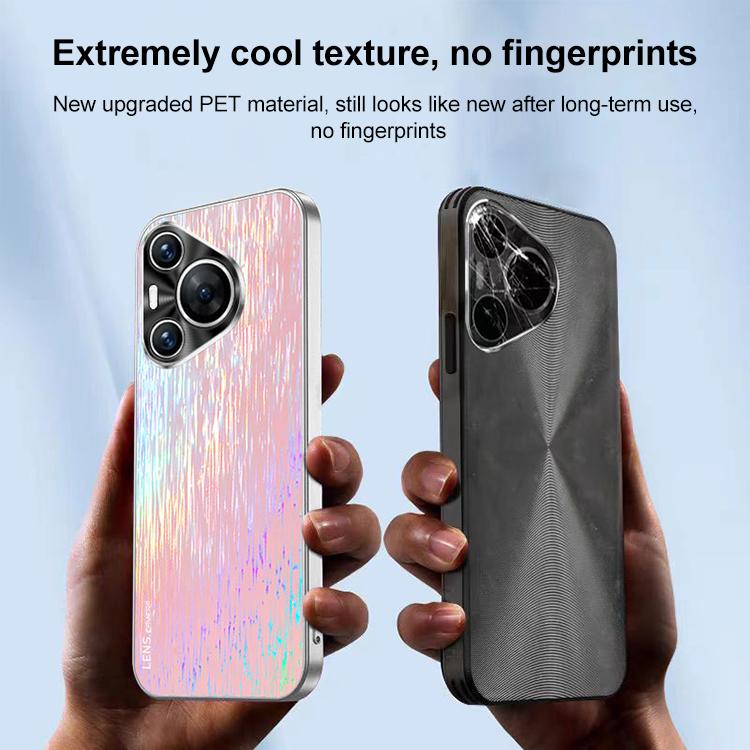 Funda Acrílico Huawei Pura 70 Pro a Prueba de Golpes (Negra)