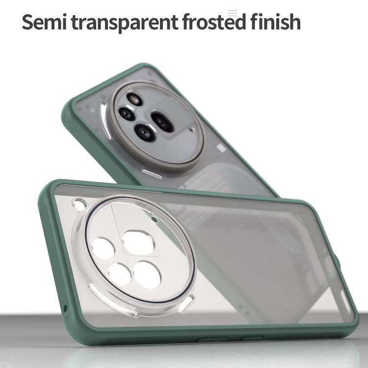 Funda Híbrida TPU y PC para Teléfono 3A Pro Fan Dun Series (Verde)
