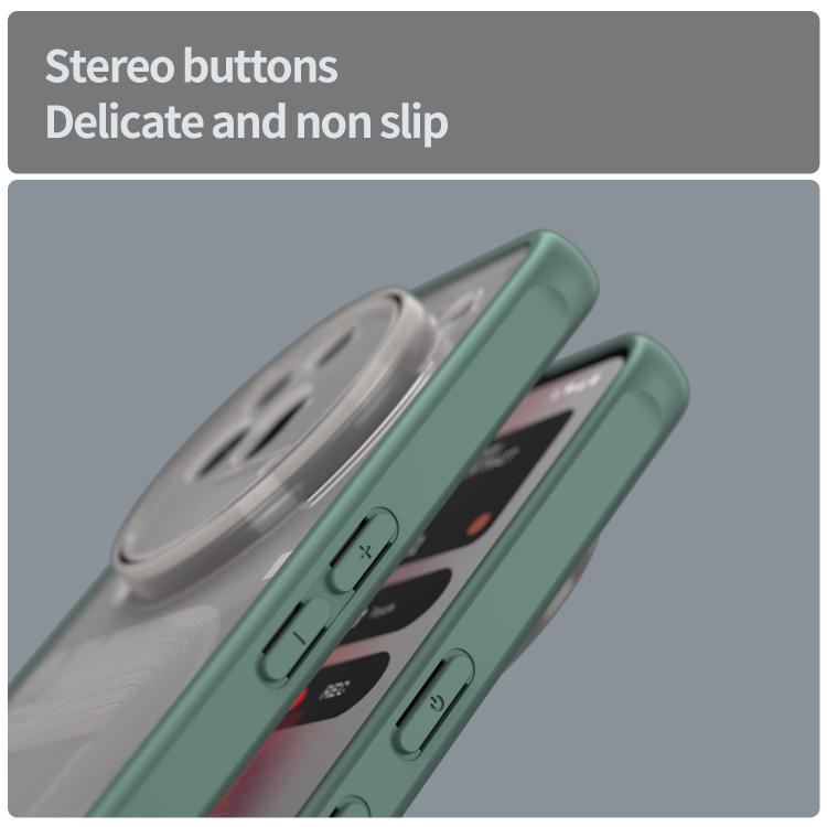 Funda Híbrida TPU y PC para Teléfono 3A Pro Fan Dun Series (Verde)