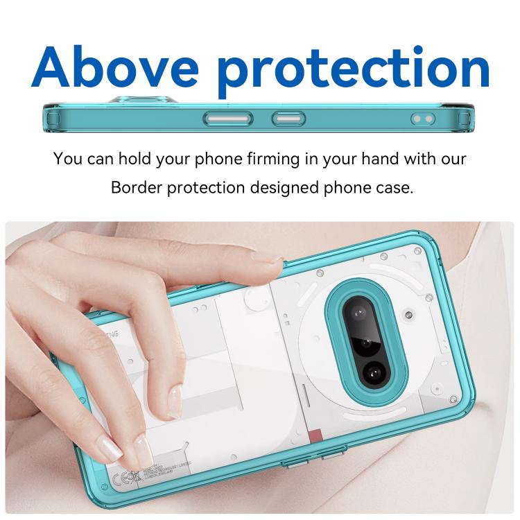 Funda Híbrida Acrílico y TPU para Teléfono 3A (Transparente)