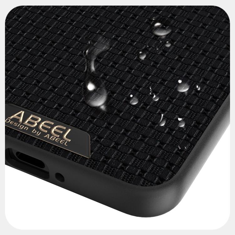 Para Xiaomi 15S Pro ABEEL Ruyi Pattern 6D Micro Relief MagSafe Funda de cuero para teléfono (verde)