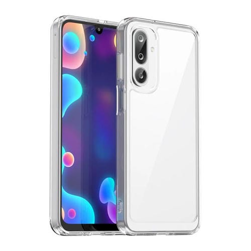 Funda híbrida de acrílico y TPU para Samsung Galaxy F16 5G (transparente)