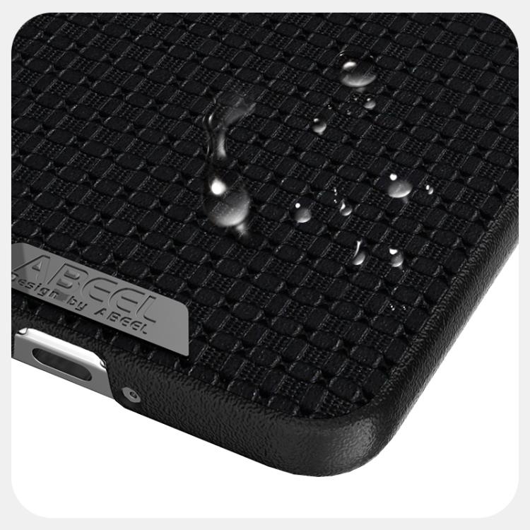Funda de Cuero con Micro Relieve 6D y Magsafe para Huawei Nova Flip (Azul)