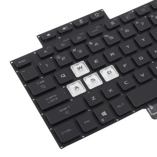 Clavier rétroéclairé Asus Tuf Air Fx516 Fx516P Fx516Pr Fx516Pm Fa516 (Noir) (Version USA)