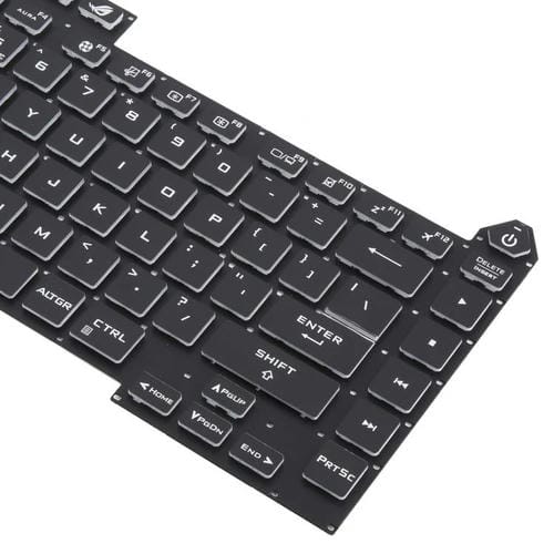 Teclado Retroiluminado Asus Rog Strix G15 G513 G513Q G513Qm G513Qy G533 (Negro) Versão EUA