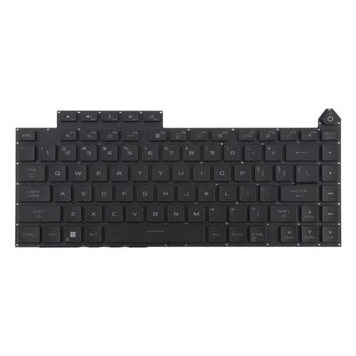 RGB-Hintergrundbeleuchtete Tastatur Asus Rog Strix G16 G614 G614Ju G634 G634Jy (Schwarz)