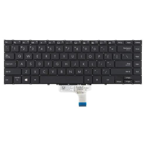 Hintergrundbeleuchtete Tastatur Asus Zenbook UX363E UX363EA UX363J UX363JA X371EA UX371 UX371E UX371EA UXF3000 UXF3000E (Schwarz) (USA-Version)