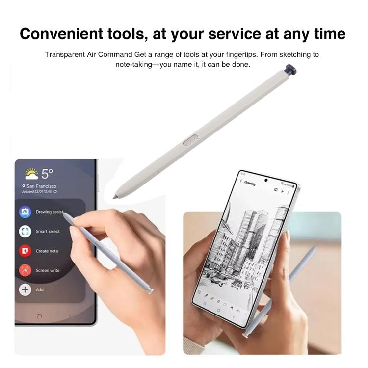 Lápiz óptico de alta sensibilidad para Samsung Galaxy S25 Ultra 5G (negro)