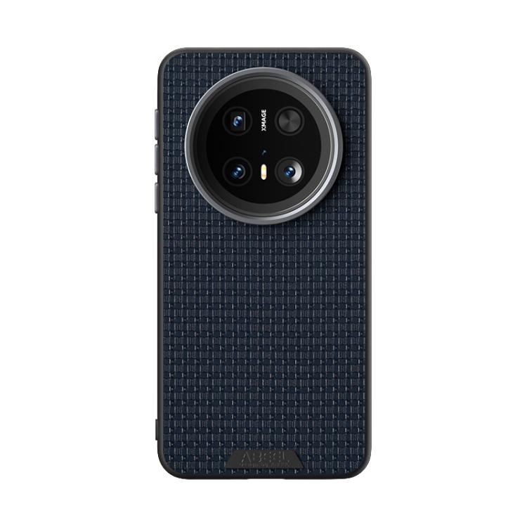 Funda de Cuero con Microrelieve 6D Magsafe para Huawei Mate 70 Pro / 70 Pro+ (Azul)