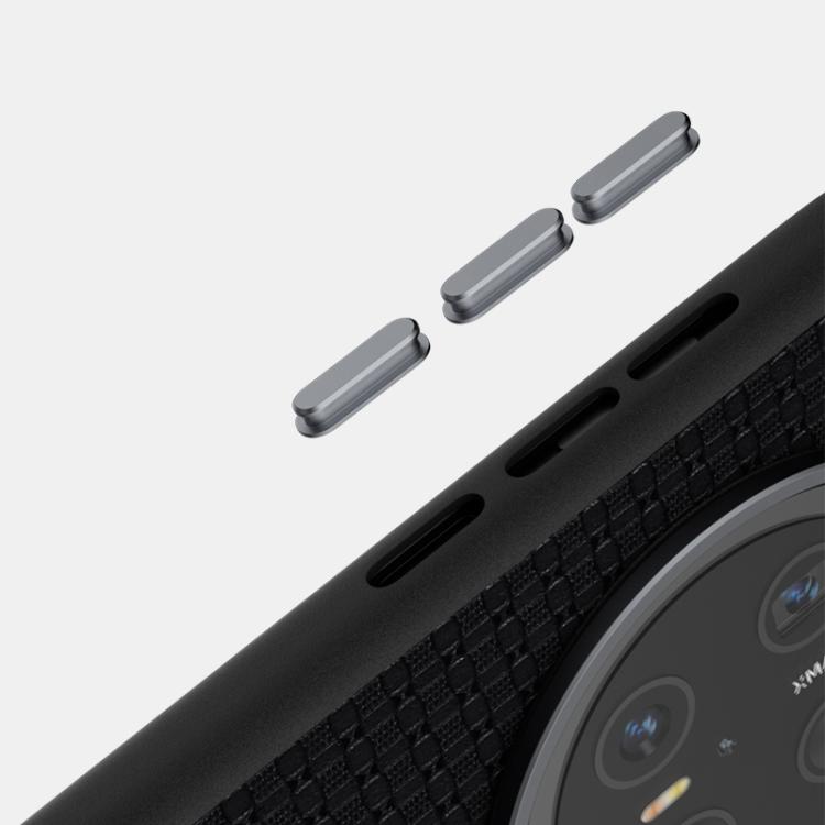 Funda de Cuero con Micro Relieve 6D Abeel Ruyi para Huawei Mate 70 (Negra)