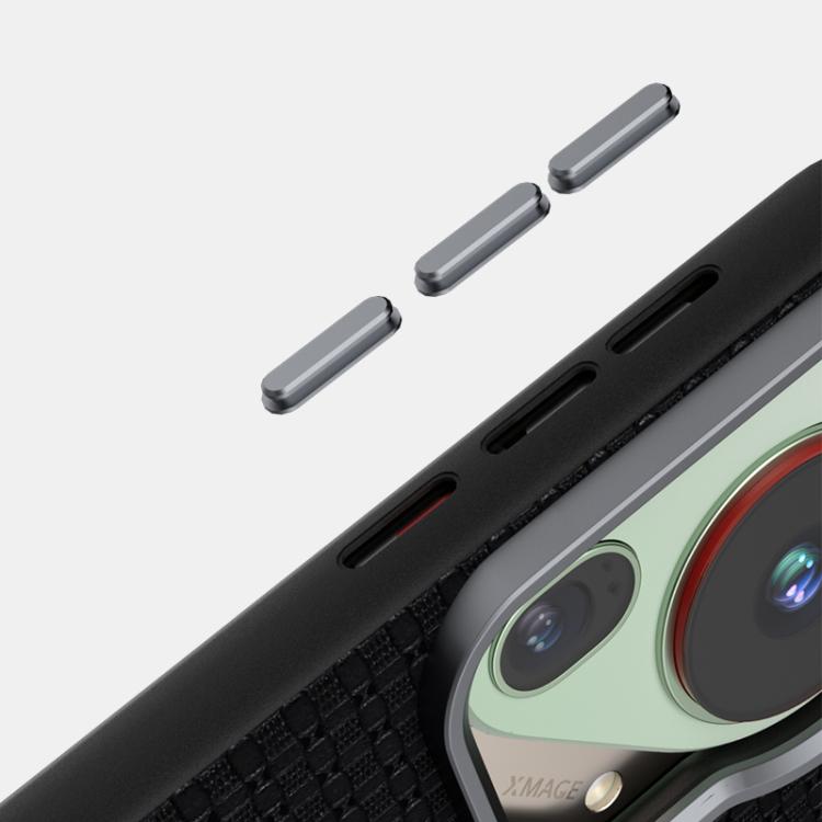 Funda de Cuero con Micro Relieve 6D y Magsafe para Huawei Pura 70 Abeel Ruyi (Marrón)