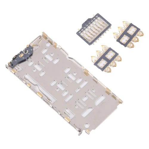 Leitor de Cartões SIM e Micro SD Samsung Galaxy A20 SM-A205 (10 Unidades)