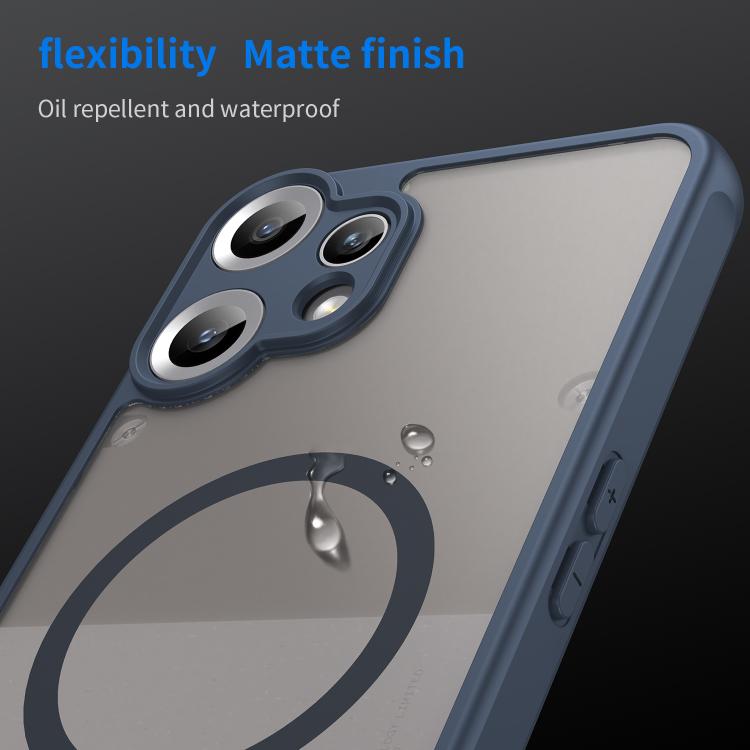Funda para teléfono CMF Phone 2 Pro Fan Dun Series TPU híbrido PC esmerilado Magsafe (azul)