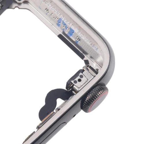 Marco Centrale in Acciaio Grafite Apple Watch Series 5 40mm LTE con Piastra Lunetta, Corona Girevole e Cavo Flessibile