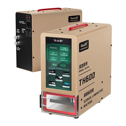Universelle Qianli Th600 Walz- und Pressemaschine für gebogene und gerade LCD-Bildschirme von Telefonen mit US-Stecker