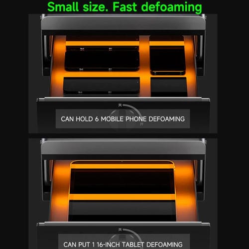 Máquina de Eliminação de Bolhas Mecânica Gan-16 Fenix 16 Polegadas Tomada UE