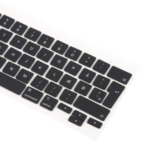 Große Tasten Apple MacBook A2251, A2289, A2238 und A2338 (Britische Version) Dänische Sprache