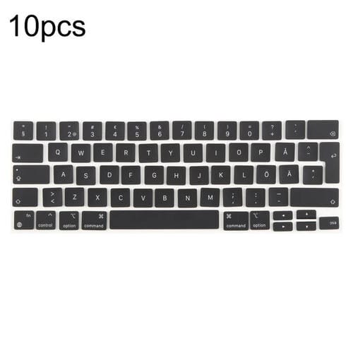 Teclas Grandes para MacBook A2251, A2289, A2238 y A2338 (Versión Británica). Idioma: Noruega. (10 Uds.)