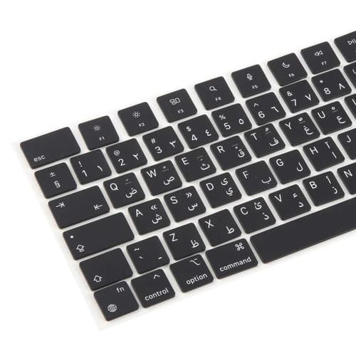 Teclas Grandes Apple MacBook A2681, A2941, A3113 y A3114 (Versão Britânica) Idioma Árabe