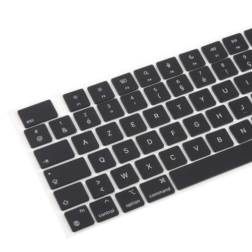 Teclas Grandes Apple MacBook A2442, A2485, A2779, A2780, A2991, A2992 y A2918 (Versión Británica) Francés