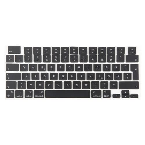 Tastiera Apple MacBook A2442 A2485 A2779 A2780 A2991 A2992 A2918 Britannica Tedesca con Tasti Enter Grandi