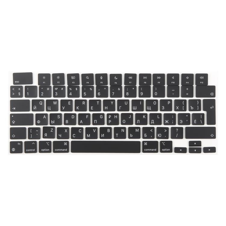 Teclas Grandes Apple MacBook A2442, A2485, A2779, A2780, A2991, A2992, A2918 (Versión Británica) Idioma Ruso