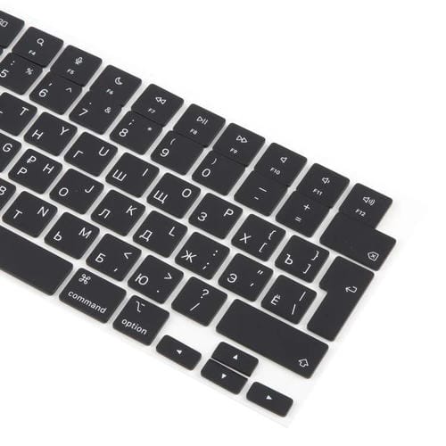 Tasti Grandi Apple MacBook A2442, A2485, A2779, A2780, A2991, A2992, A2918 (Versione Britannica) Lingua Russa