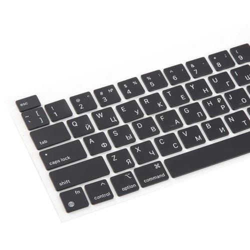 Touches Apple MacBook A2251, A2289, A2238 et A2338 (Version USA Petite) Langue Russe